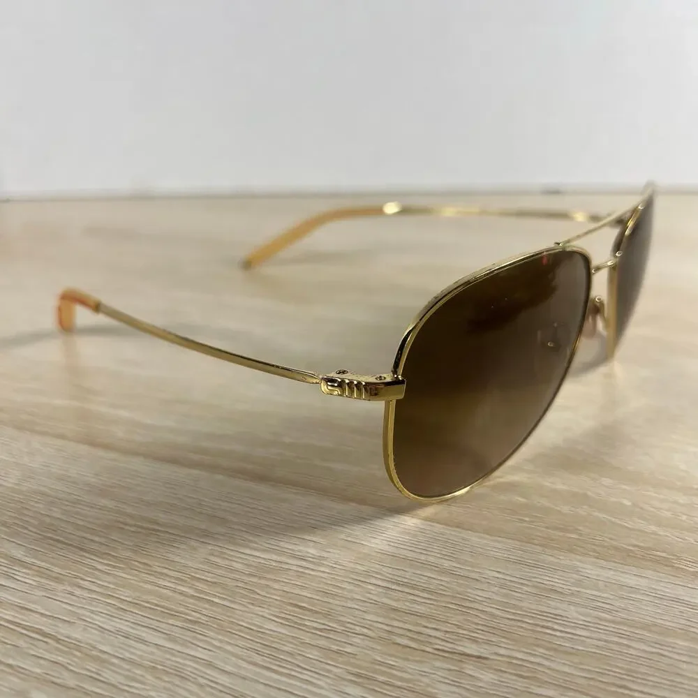 Mosley Tribes MT2010S 5035/51 Raynes Sunglasses Gradient Lenses Gold 59-15-140